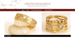 Desktop Screenshot of creativemetalsmiths.com